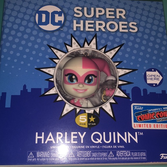 Funko Five Star DC Super Heroes Harley Quinn NEW - Picture 3 of 14